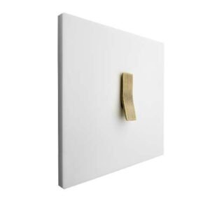 کلید و پریز آنتیکو زیرو اهرمی مدل فونتیتی سفید