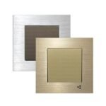 کلید و پریز متودو سری لوکس – آلومینیوم