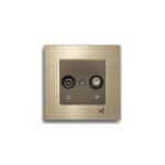 کلید و پریز متودو سری لوکس – آلومینیوم