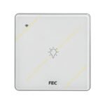 کلید لمسی یک پل سفید فاین الکتریک FEC