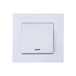 کلید و پریز ایران بکر مدل آسان سفید