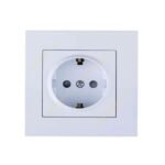 کلید و پریز ایران بکر مدل آسان سفید