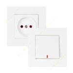 کلید و پریز خیام الکتریک مدل آرام (آرامیس اقتصادی)