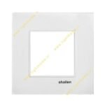 کلید و پریز شایلین مدل نیروانا 3 با قاب پلکسی (طرح شیشه)