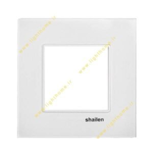 کلید و پریز شایلین مدل نیروانا 3 با قاب پلکسی (طرح شیشه)