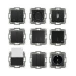 کلید و پریز ویسیج رنگی (Vissage)