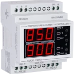 کنترل کننده دما و رطوبت - شیوا امواج THBN-100 - کنترل رطوبت - کنترل دما صنعتی - ترموستات رطوبت - کنترلر دما و رطوبت - تجهیزات گلخانه - تجهیزات برق صنعتی - اتاق سرور - حاجی برقی