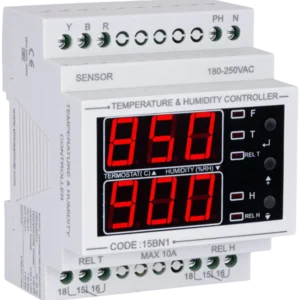 کنترل کننده دما و رطوبت شیوا امواج THBN-100