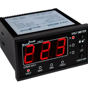 ولت متر تابلویی 96×48 شیوا امواج مدل VMU-F