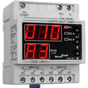 تایمر همه کاره مولتی تایمر دیجیتال شیوا امواج MTB-15M