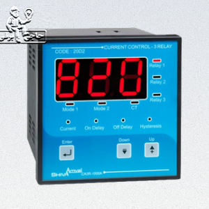 کنترل آمپر سه رله ای شیوا امواج مدل CA3R-1000A