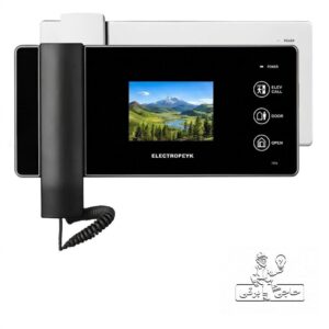 مانیتور درب بازکن تصویری پرو 4.3 اینچی با حافظه الکتروپیک مدل 1096