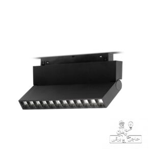 چراغ نقطه‌ای متحرک SH-MGA12-2M-چراغ نقطه‌ای مگنتی شعاع-چراغ مگنتی 12 وات-چراغ نقطه‌ای 12 وات-چراغ مگنتی CRI 90-چراغ مگنتی 960 لومن-چراغ نقطه‌ای متحرک مگنتی-چراغ اسپات مگنتی متحرک-چراغ ریل مگنتی-چراغ نورپردازی تأکیدی-چراغ مگنتی طول 22 سانتی متر-خرید چراغ نقطه‌ای مگنتی-قیمت چراغ مگنتی 12 وات-حاجی برقی
