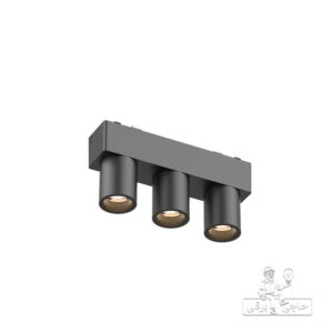 چراغ نقطه ای سه شعله شعاع SH-MG-04-3x2W-چراغ نقطه ای سه شعله مگنتی-چراغ مگنتی 6 وات-چراغ سه شعله مگنتی-چراغ اسپات مگنتی شعاع-چراغ مگنتی 3x2 وات-چراغ مگنتی CRI90-چراغ CRI 90-چراغ ریل مگنتی-چراغ نورپردازی متمرکز-چراغ نورپردازی تاکیدی-چراغ مگنتی 12.2 سانتی-چراغ مگنتی هوشمند-خرید چراغ مگنتی-حاجی برقی