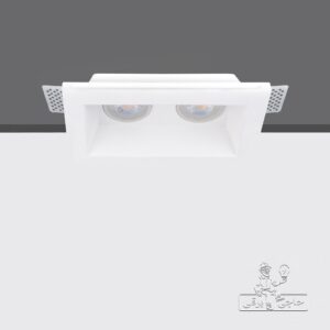 فریم گچی سقفی توکار شعاع SH-2202-فریم گچی SH-2202-قاب گچی سقفی توکار-فریم سقفی گچی دو شعله-فریم گچی دو شعله-فریم گچی 200 در 120 میلیمتر-فریم چراغ سقفی توکار-قاب چراغ توکار شعاع-فریم توکار شعاع-فریم گچی رنگ پذیر-فریم گچی قابل رنگ آمیزی-فریم نورپردازی توکار-خرید فریم SH-2202-قیمت فریم SH-2202-حاجی برقی