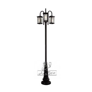 چراغ حیاطی SH-1623-Diamond-چراغ حیاطی سه شعله دیاموند شعاع-چراغ حیاطی دیاموند شعاع-چراغ سه شعله مدرن کلاسیک-چراغ حیاطی Modern Classic Diamond-چراغ حیاطی 250 سانتی متر-چراغ حیاطی سه شعله E27-چراغ حیاطی 9 وات-چراغ حیاطی نور آفتابی-چراغ حیاطی شیشه مشجر-چراغ حیاطی با صفحه بولت-چراغ حیاطی مشکی-چراغ پارکی سه شعله-چراغ محوطه ویلا-چراغ باغ و پارک-چراغ فضای باز کلاسیک-خرید چراغ حیاطی شعاع-قیمت چراغ حیاطی سه شعله-Modern Classic Outdoor Light-Diamond Outdoor Light-Three Light Outdoor Lamp-E27 Outdoor Light-حاجی برقی