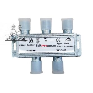 اسپلیتر 4 راه آنتن مرکزی فونیکس مدل PH-04S
