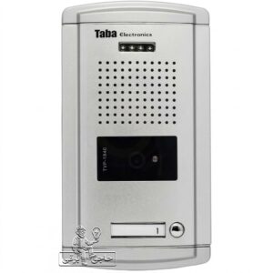 پنل آیفون تصویری تابا مدل سپهر 1840 تک واحدی نقره ای